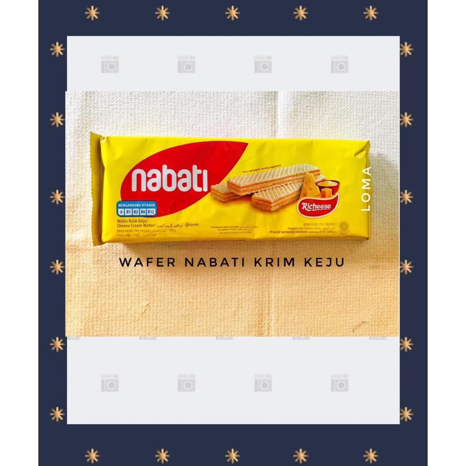 

Nabati Wafer Keju 110gr