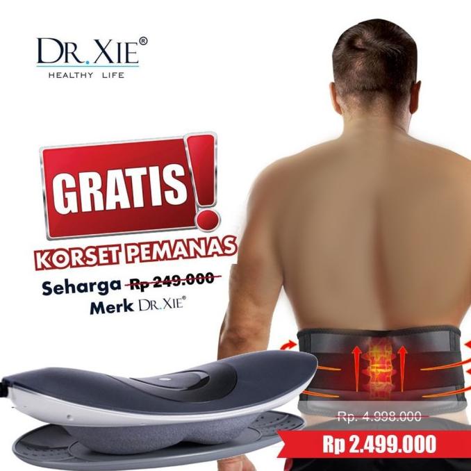 DR XIE LUMBAR TRACTION DEVICE - TERAPI NYERI PINGGANG ( VS DR QYU )