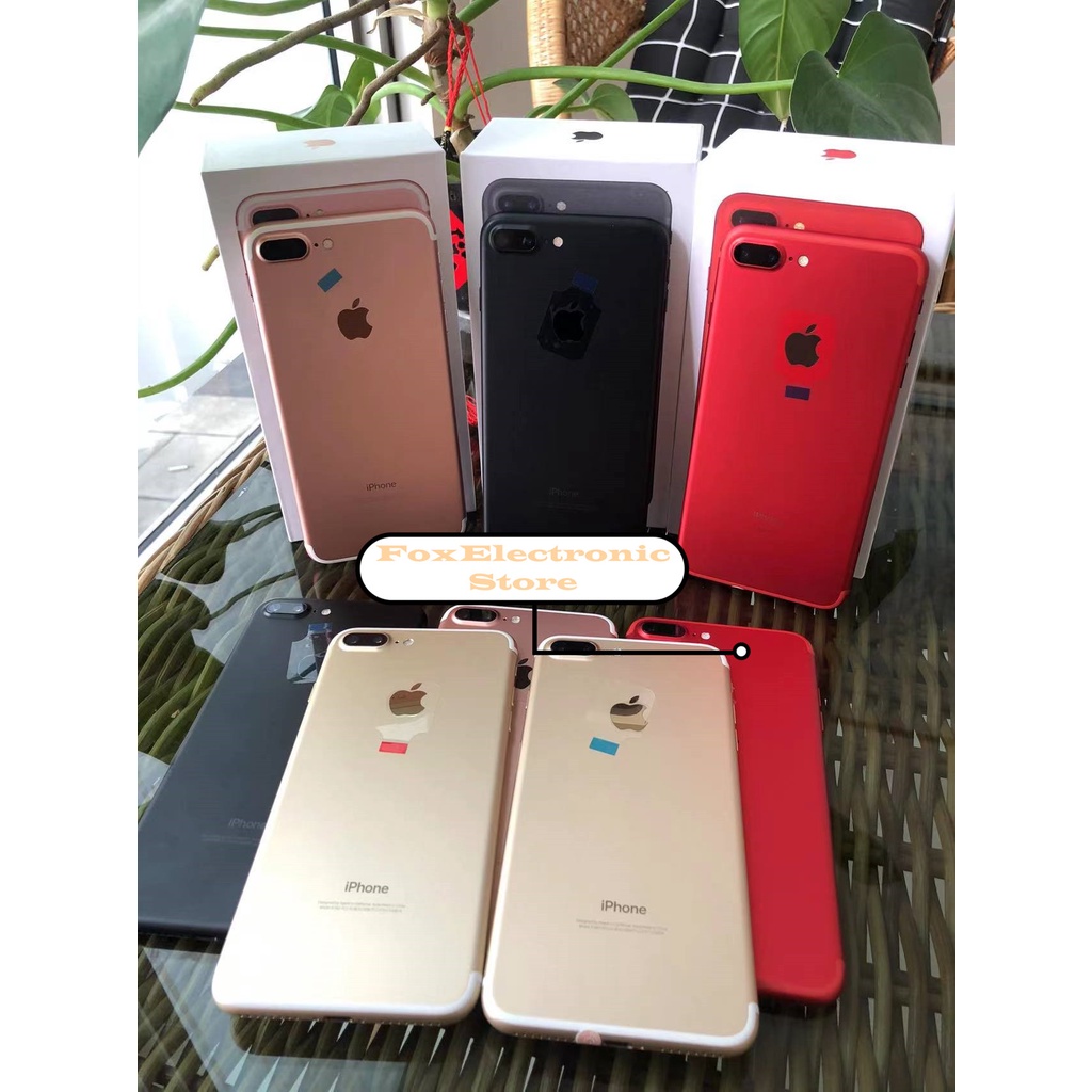 iPhone 7Plus 128GB  Fullset  All Sim Silent Original Second Mulus100% 3utools All Green (Garansi 1 Tahun)-7