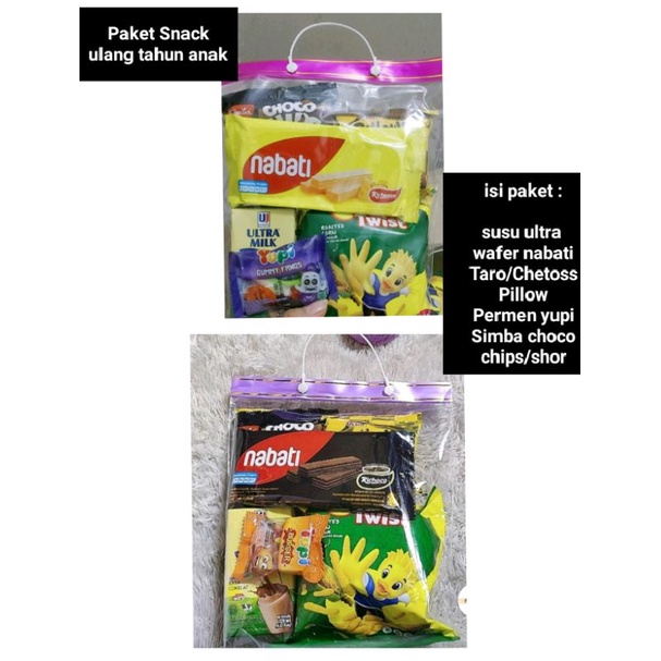 

10 Paket Snack ulang tahun anak/Bingkisan ulang tahun