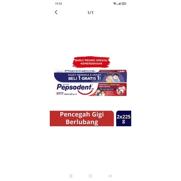 pepsodent 225gx2