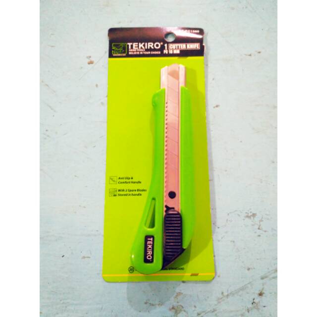 

Pisau cutter (TEKIRO)18MM