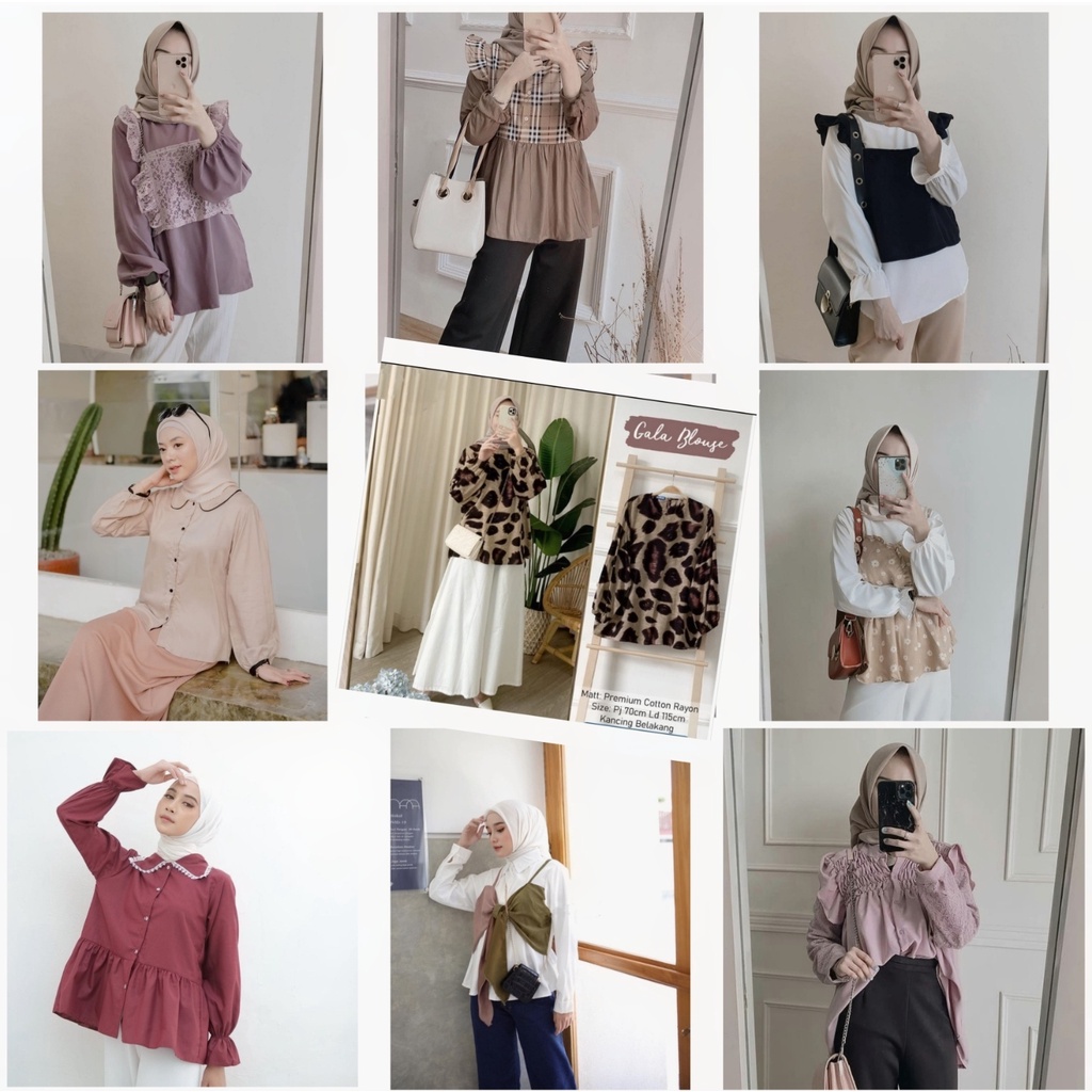 JAMINAN PROMO TERMURAH BLOUSE KEMEJA PREMIUM ZALURA ALOVA TIEAN VENGE AVRIL DINIUM GALA SALSA SQUILBI WILIAM KIMBO OVILA CHAND RIZO MORIZ VINCET KOBE ETRA