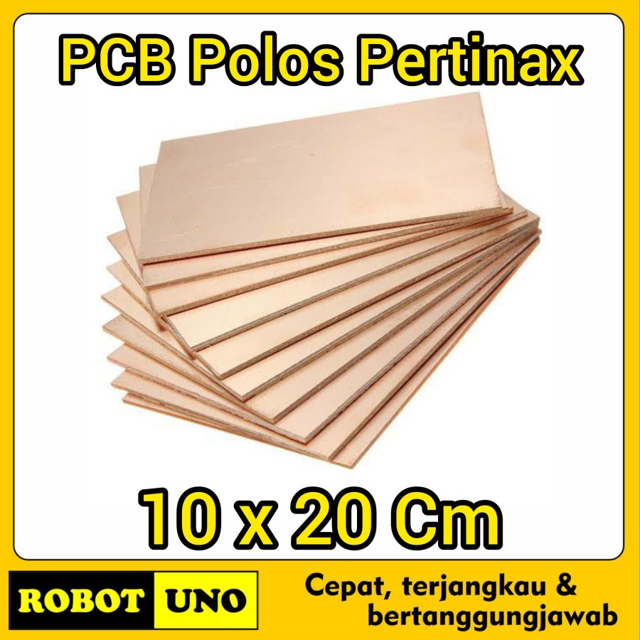 PCB Polos Pertinax 10x20cm PCB Polos Pertinak 10x20cm