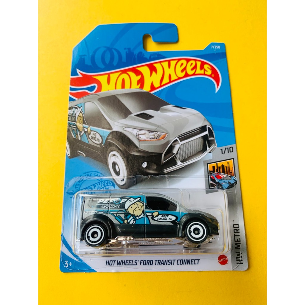 HOTWHEELS HOT WHEELS FORD TRANSIT CONNECT HW METRO DIECAST MOBIL HOTWIL HOTWEELS LANGKA MURAH TRACK