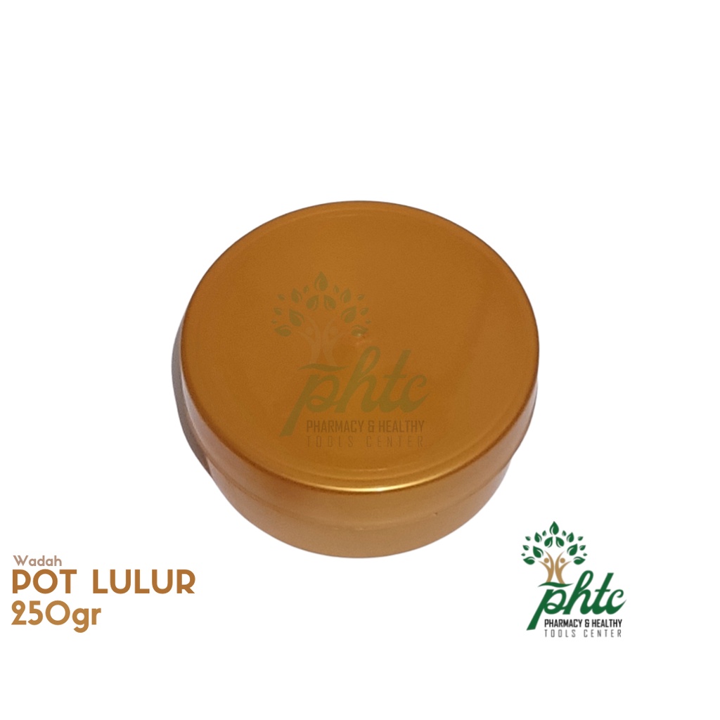 Pot Lulur 250gr Plastik l Pot Scrub 250 gr