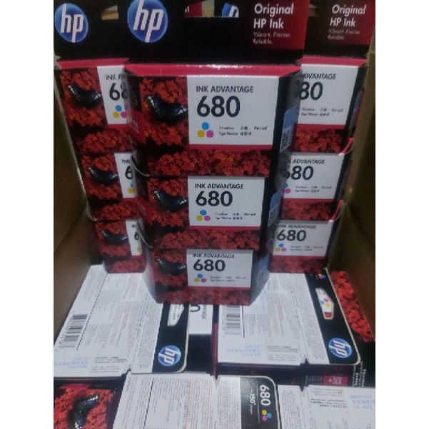 TINTA HP 680 COLOUR ORIGINAL