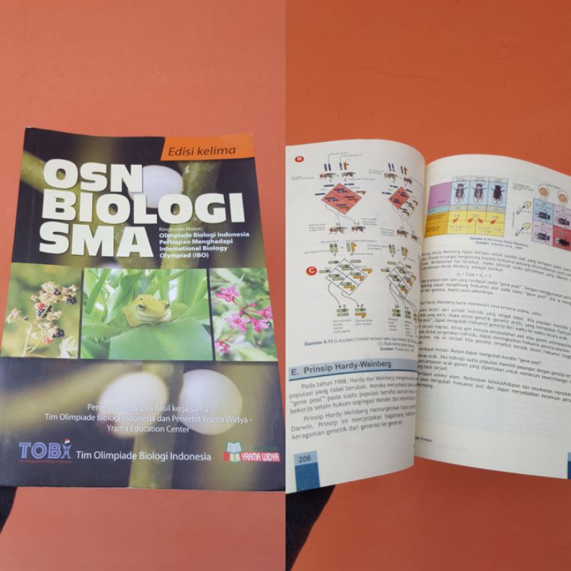 preloved buku OSN Biologi edisi kelima