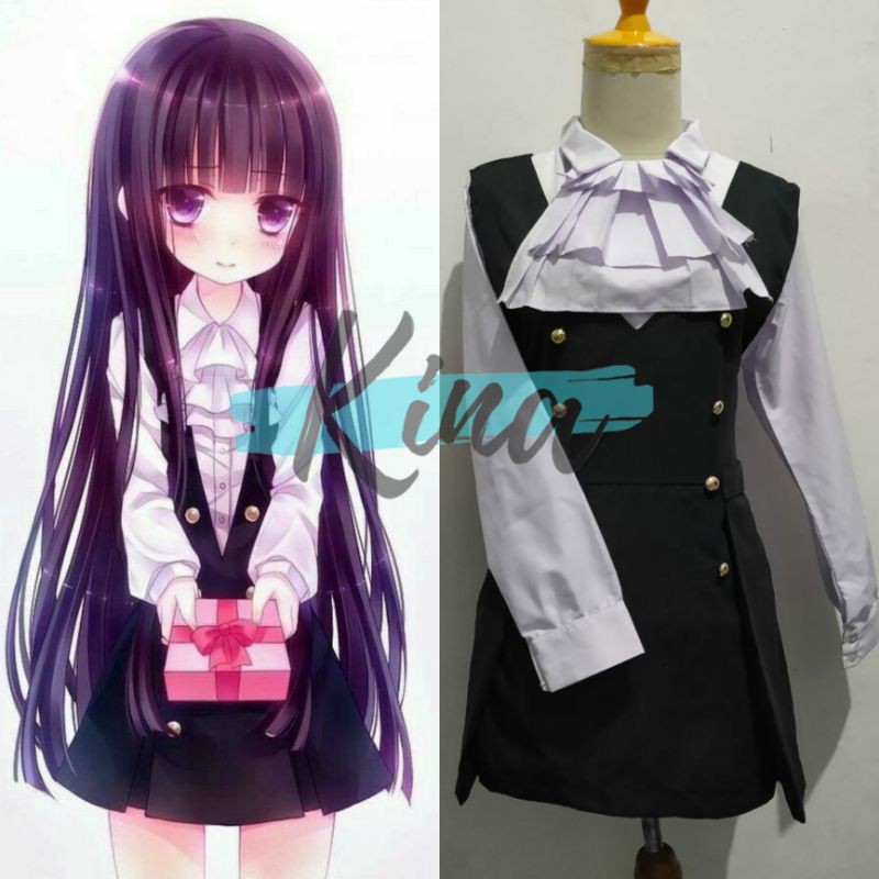 Ririchiyou Dress Cosplay Costume Anime Female