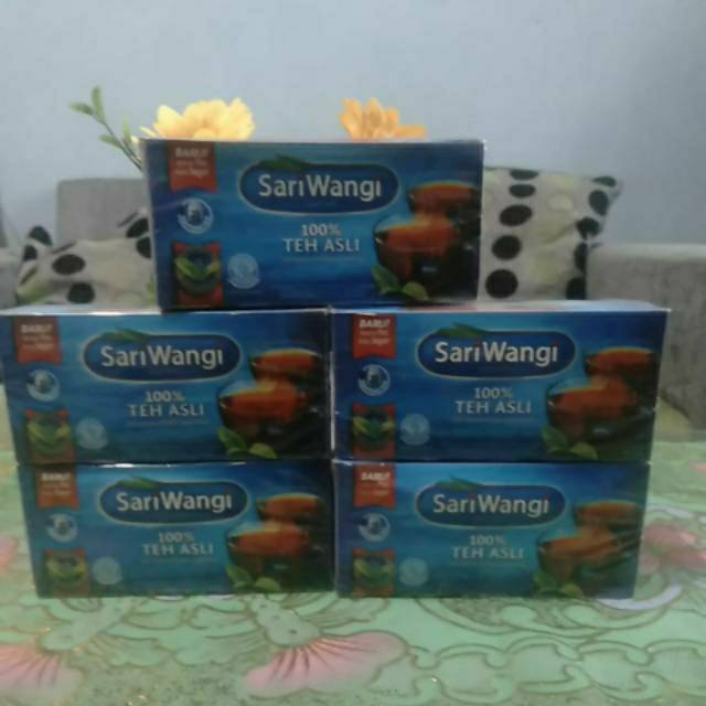 

Rizqky-Store Teh sariwangi TB asli 25kantong