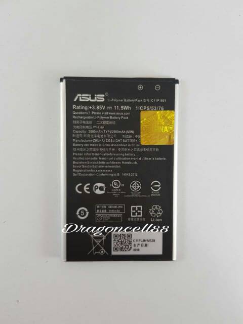 Baterai Asus 2 Laser 5,5in ZD551KL C11P1501 Kualitas ORIGINAL 100%