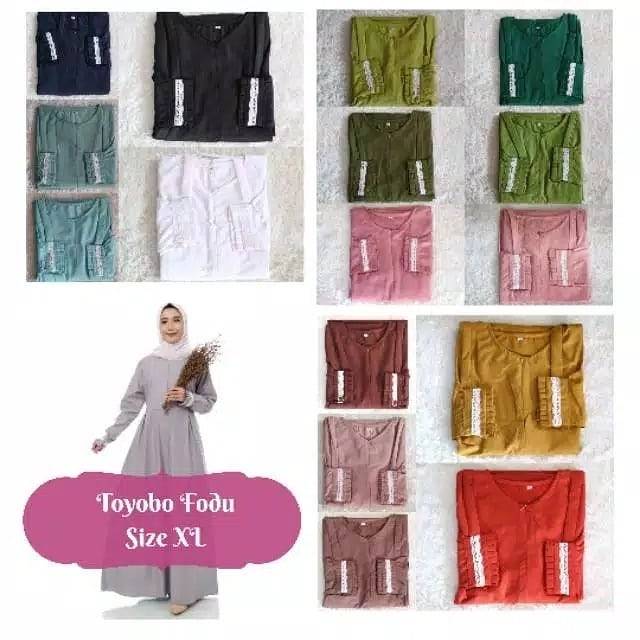 GAMIS TOYOBO FODU HIGH QUALITY
GAMIS TOYOBO  RENDA RAJUT