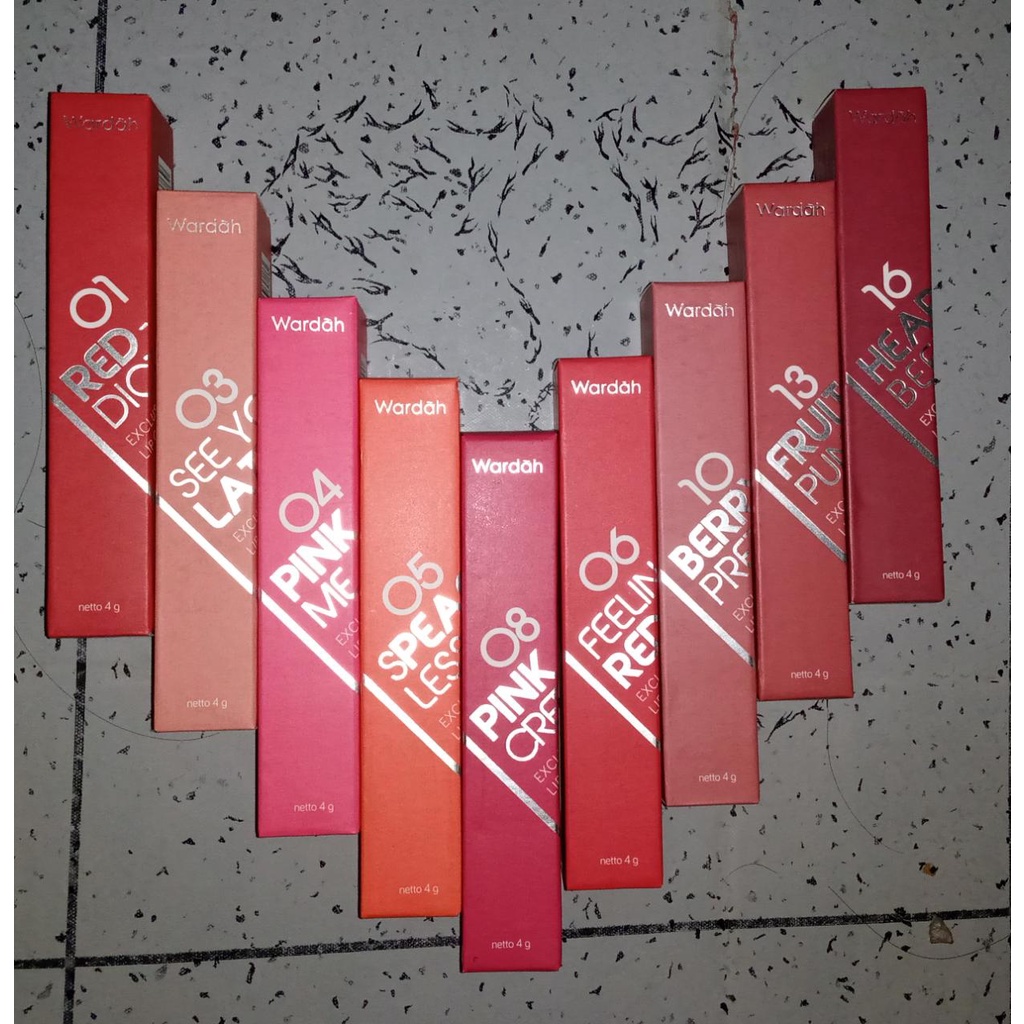 Wardah Matte Lip Cream - Lisptik Matte ORI