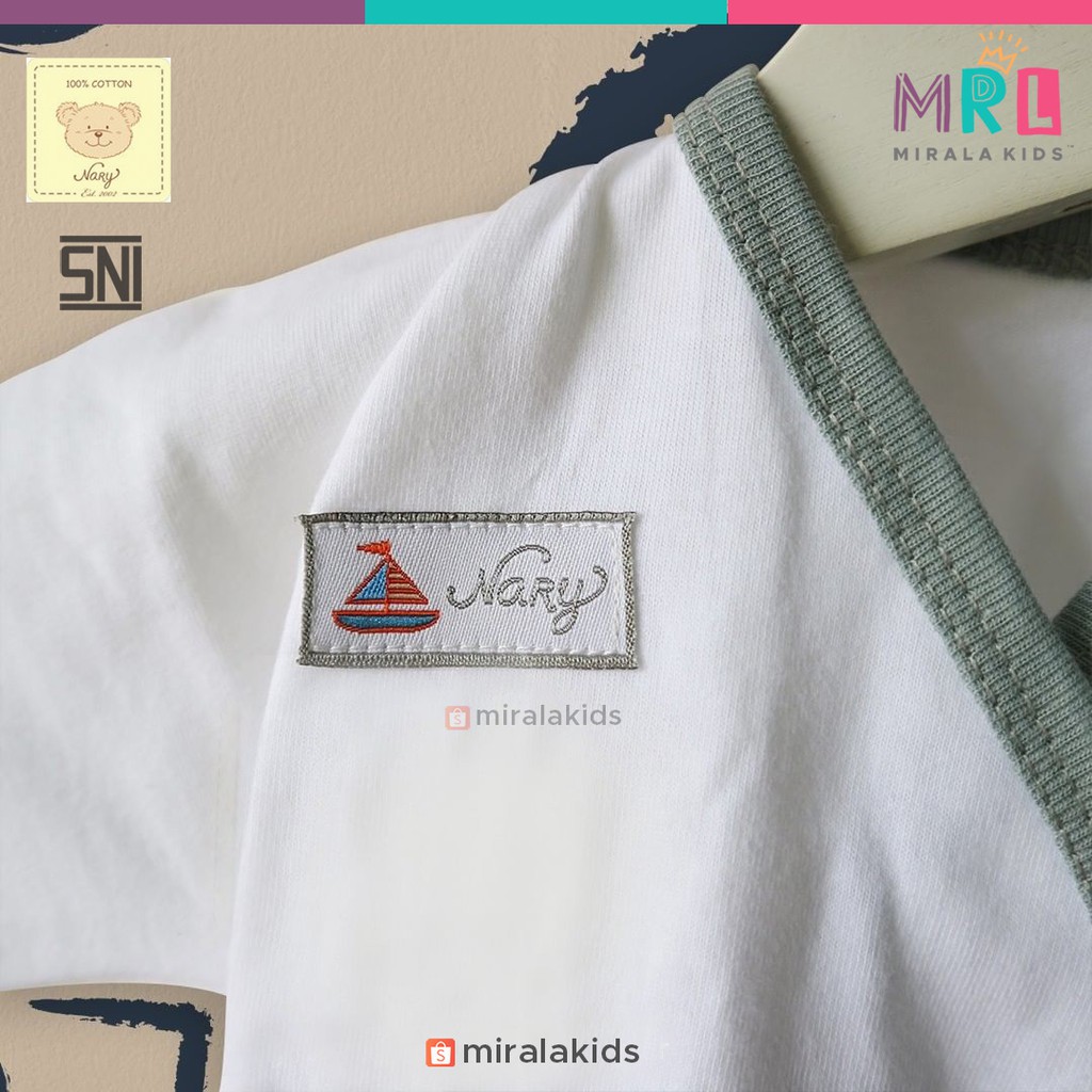 Promo Nary Kimono Bayi dan Celana - Setelan Kimono Lengan Panjang seri Denim SNI