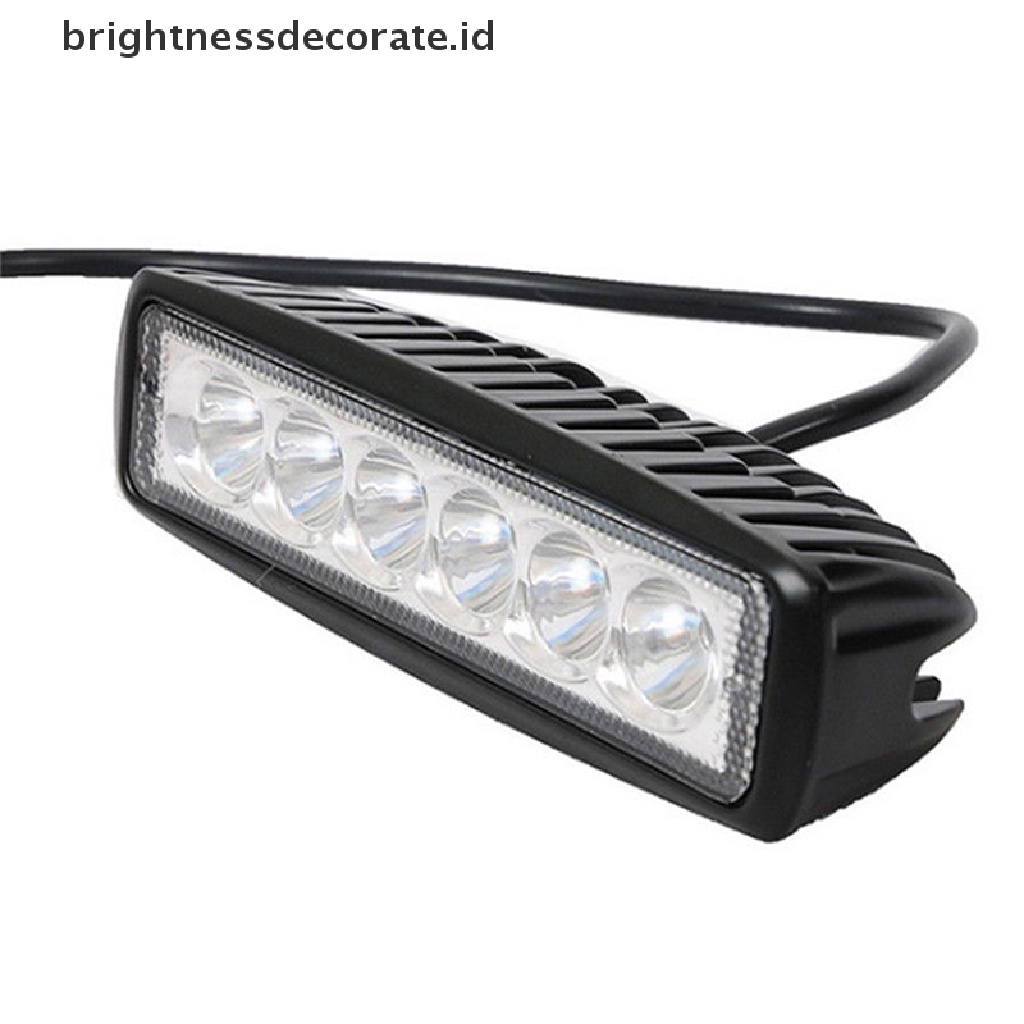 Lampu Sorot Led 18w 6 &quot;Untuk Mobil Suv Truk Offroad 4wd Ute