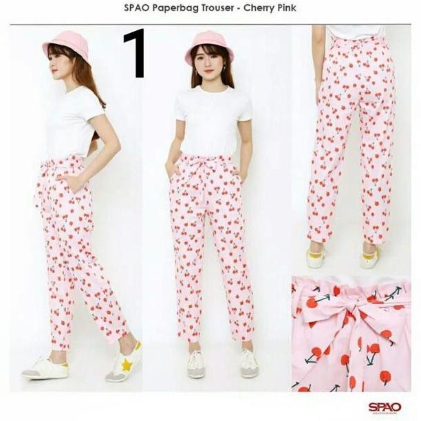 

(TERLARIS) READY STOK !!! SPAO Paperbag Trousers - No 1, S