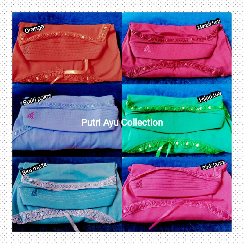 OSHOPSPA HEMI SERUT ATAS Kerudung Anak Sekolah Rabbani KW Super || Hijab Anak SD SMP SMA - Hijab Sek