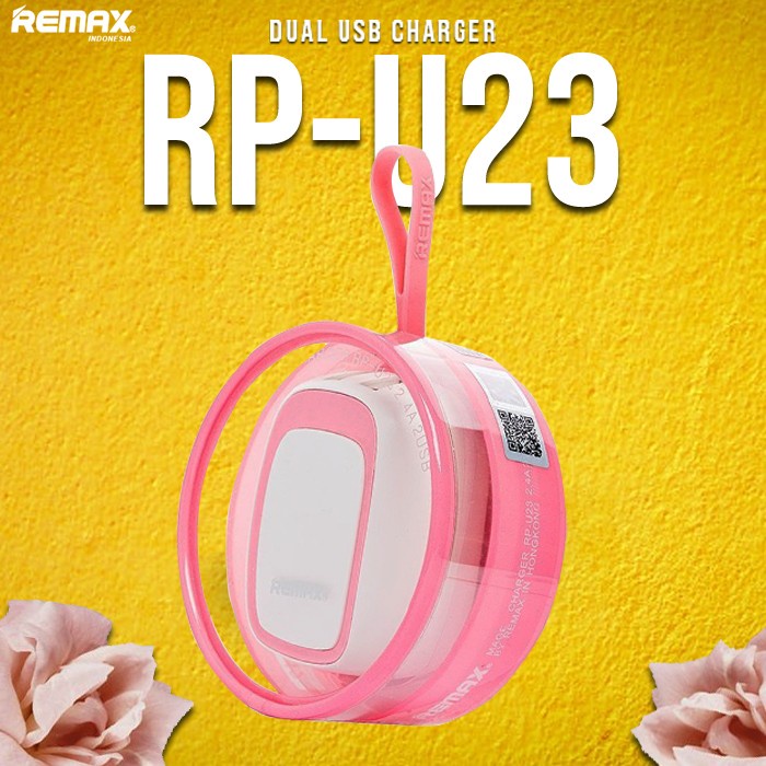 REMAX 2.4A Dual USB Charger RP-U23 EU