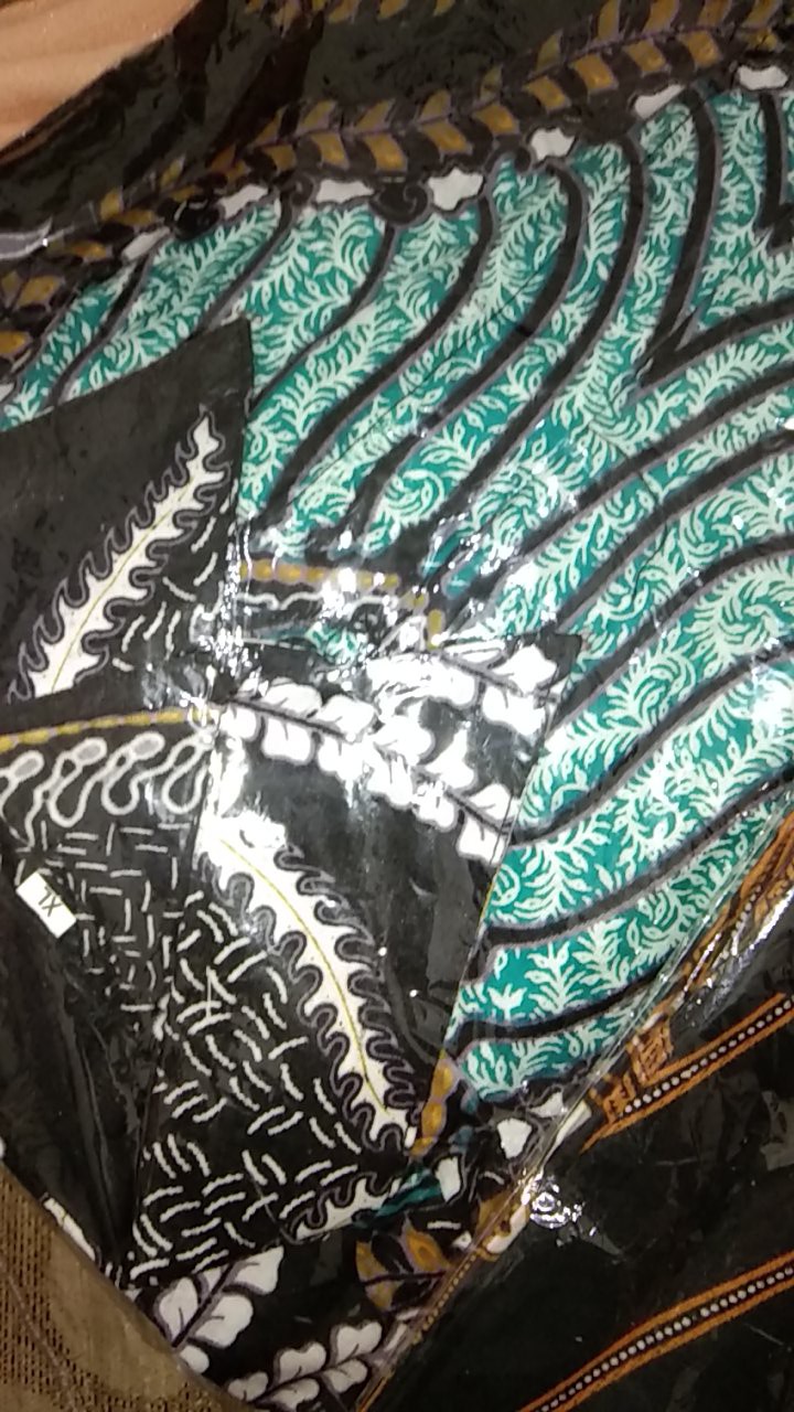 Bswart Batik Hrb026 Kenongo Hem Pendek Padi Pekalongan M L Xl Batik Pria Murah Modern Grosir