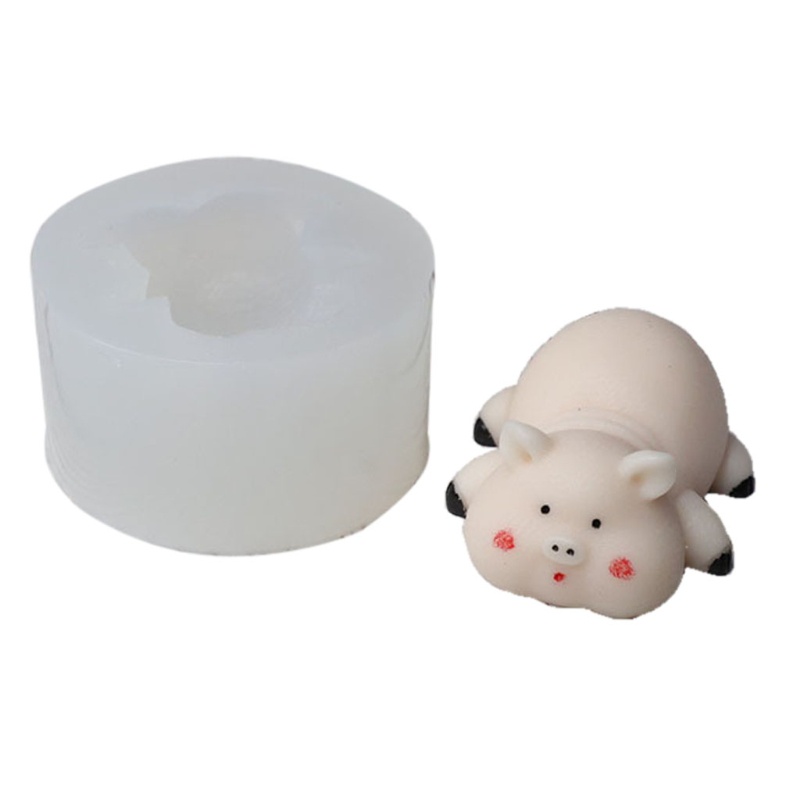 SIY  3D Dudu Pig Silicone Mold Resin Epoxy Casting Making DIY Soap Candle Jewelry