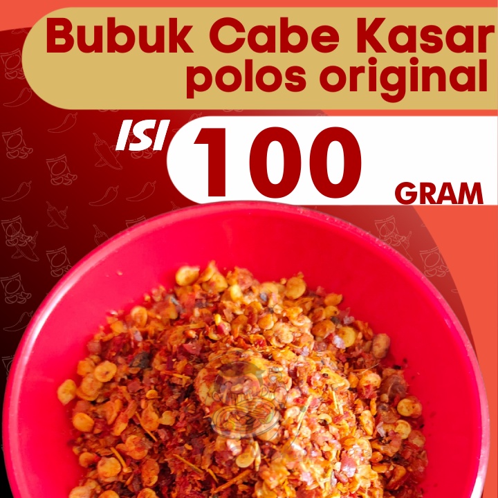 

Bumbu CABE Bubuk Kasar rasa POLOS 100g by GaiaRasa