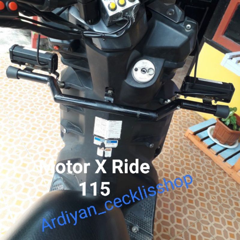 CrashBar dudukan lampu Motor Beat Mio Vario-7