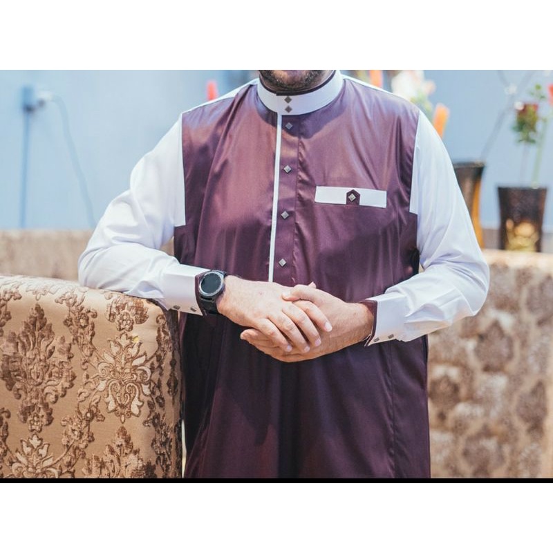 PREMIUM QUALITY AL HARAMAIN KOMBINASI PREMIUM MANSET KANCING WAJIK/KETUPAT ELEGAN DAN BERKUALITAS MA