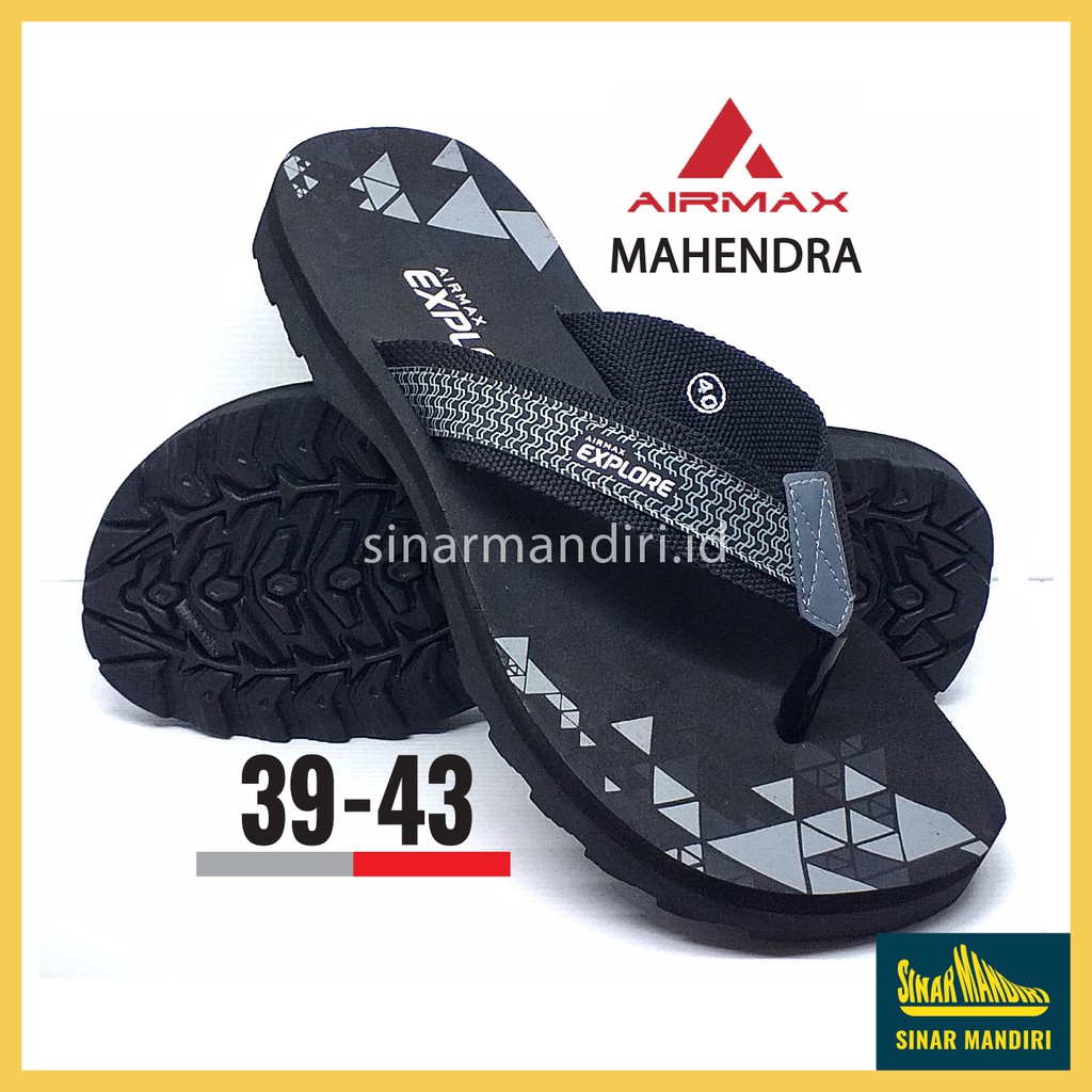 Sandal Jepit Airmax Fashion Mahendra Keluaran Terbaru 2021 Trendy Casual Pria Dewasa Anti slip 39-43