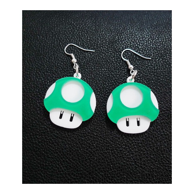 LRC Anting Gantung  Fashion Mushroom Shape Design Earrings