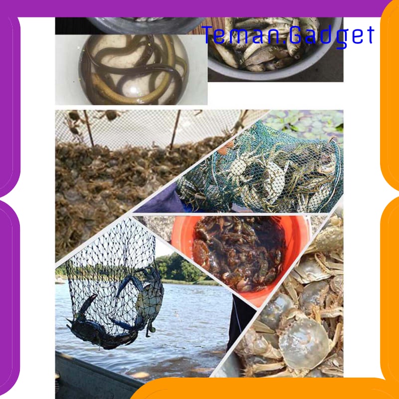 TG-IF280 JARING PANCING IKAN HEXAGONAL 8 HOLE FISHING NET TRAP CAGE - NET001