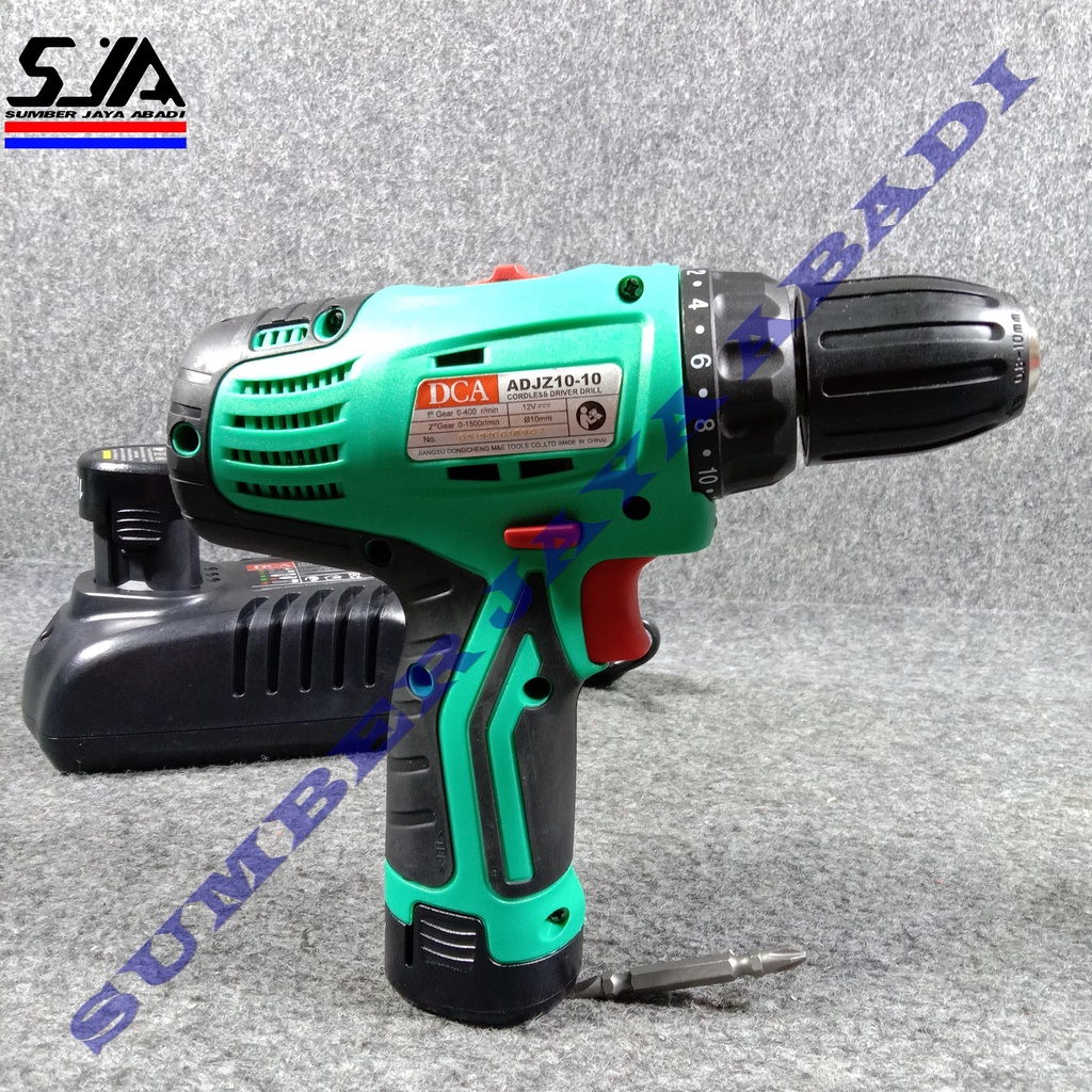 ADJZ10-10B CORDLESS DRIVER DRILL DCA