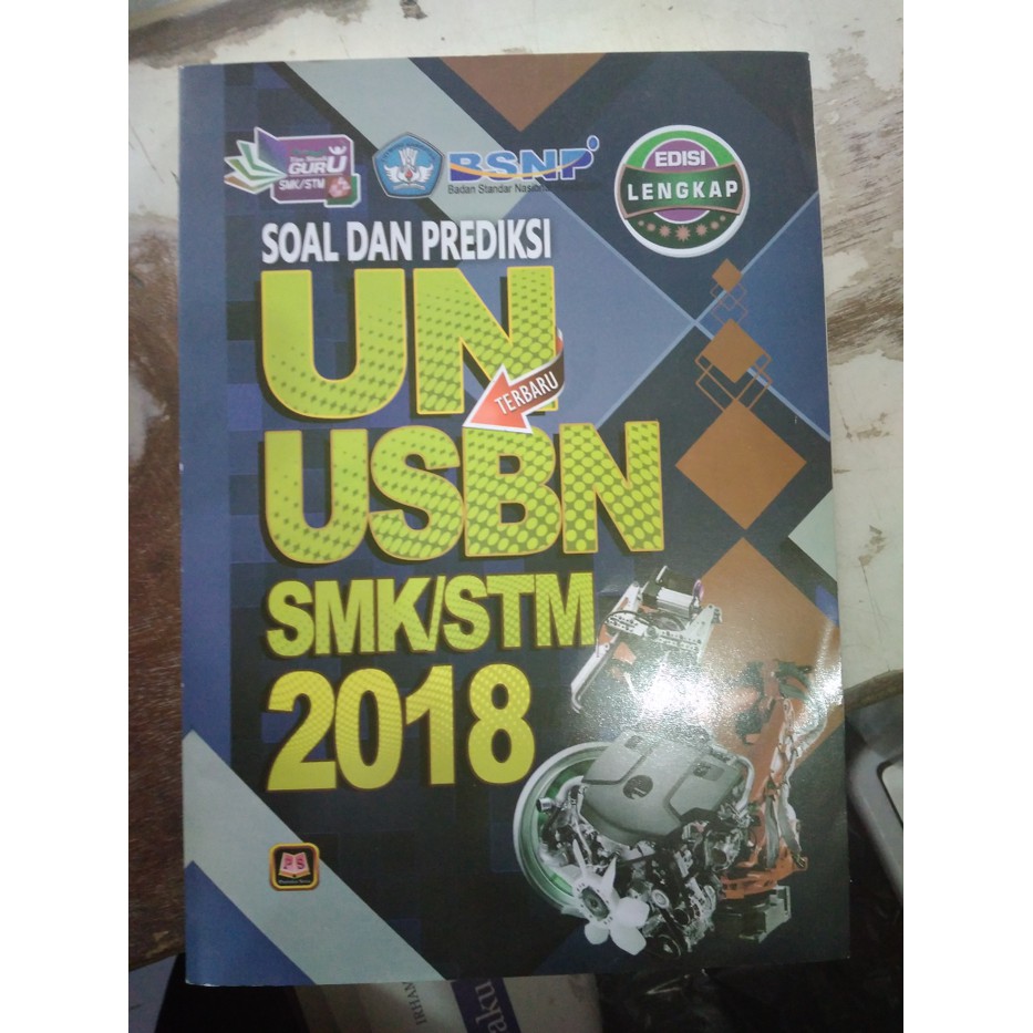 Buku  soal dan prediksi UN USBN SMK/STM 2018