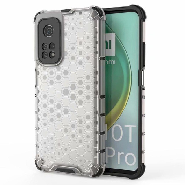 Vivo Y51 Y53s Honeycomb Transparent Casing Protective Phone Hard Case Cover
