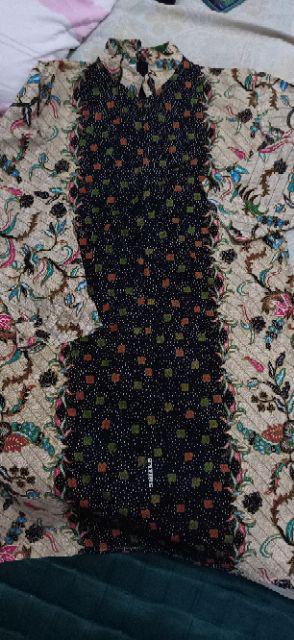 Murah Terlaris Serut Genes Jelita Tunic Navbor Yelbor Whitbor Creambor Tunik Batik