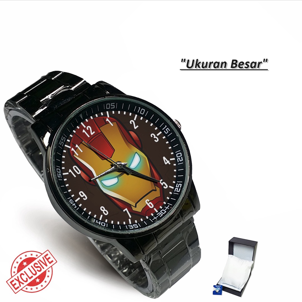 Jam Tangan Rantai Couple IRON MAN (Nice)