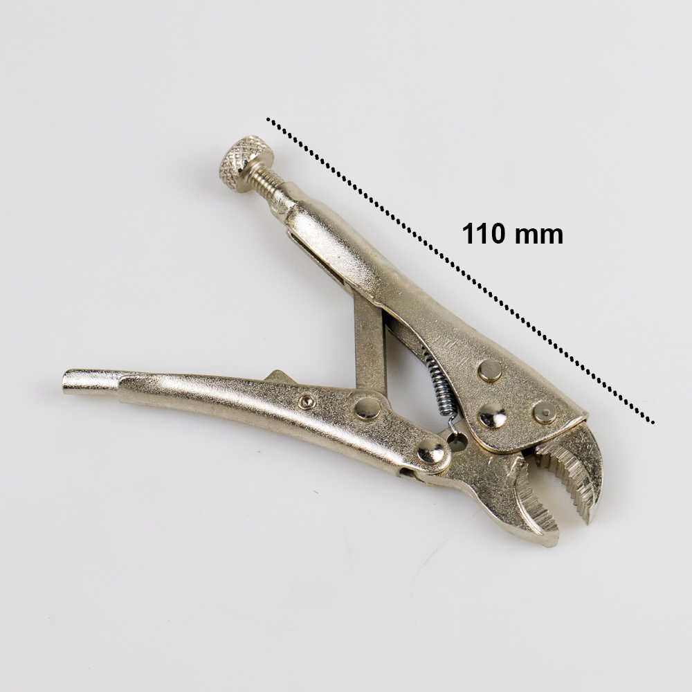 (100% BARANG ORI) Tang Multifungsi Pliers Manual Pressure Mouth C Type 4 Inch -L100