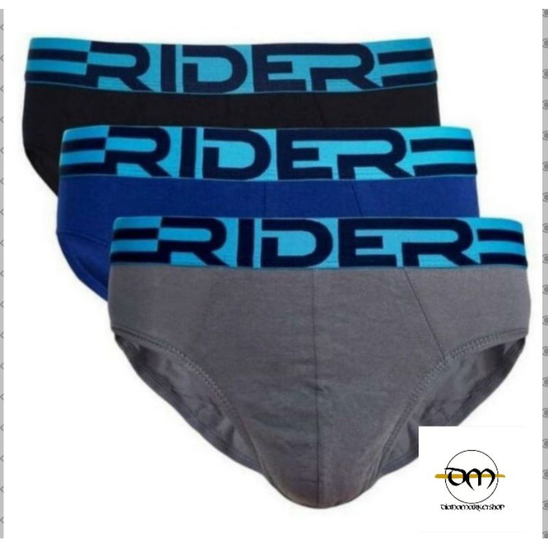 isi 3pc_cd pria rider sport 762 karet boxer / Celana dalam pria rider / CD rider sport 762