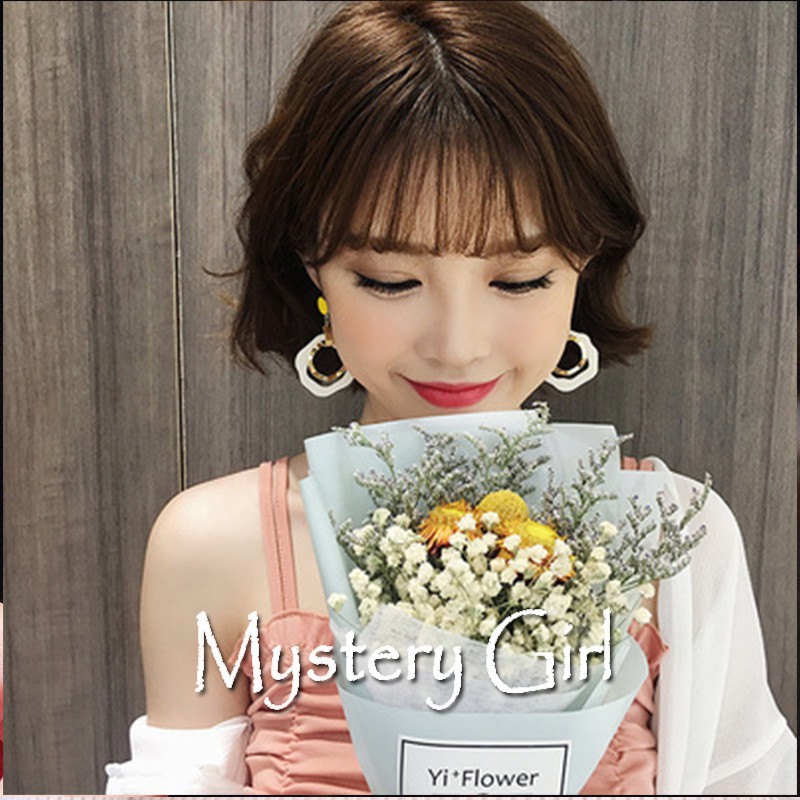 Mysterygirl -  Anting Korea Earrings Perak/Emas Cabang / Bunga / Jumbai / Berlian Murah Giwang Anting Tindik PerhiasanAnting Earrings