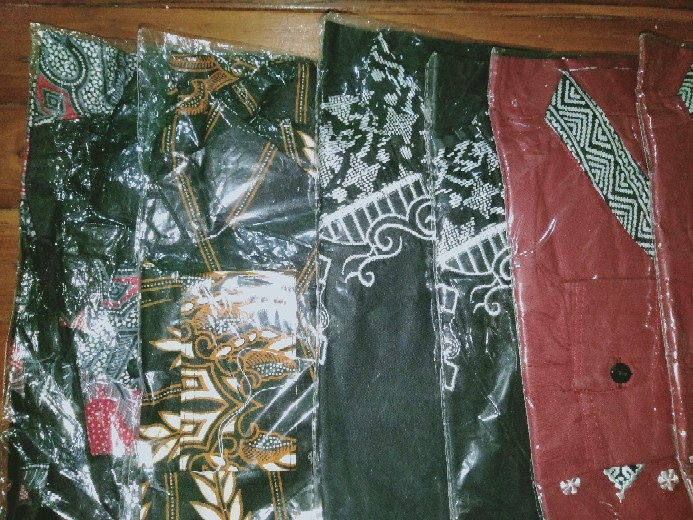 Ramabatik - (cod) Batik Couple Tunik Jelita Zipper Depan Terlaris M L Xl Xxl Jumbo