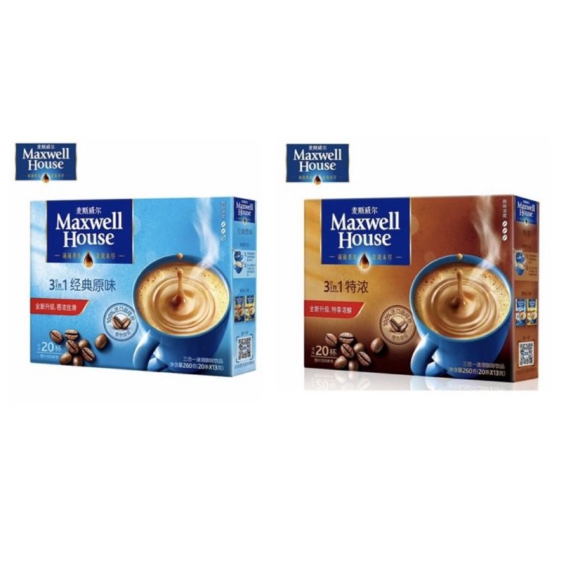 

Maxwell House Coffee Original Espresso 3in1 / Kopi Sachet