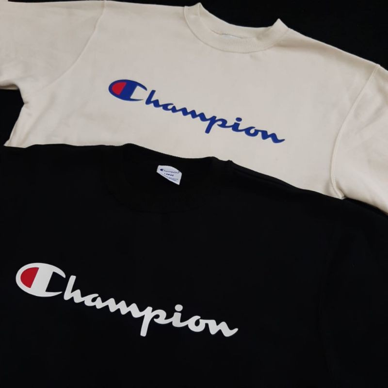 Champion Crewneck bigscript logo