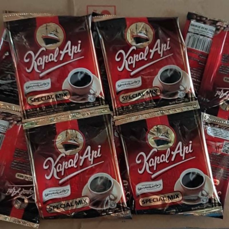 

KOPI KAPAL API SPECIAL MIX ISI SATU RENCENG