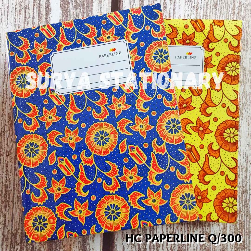 

Buku Tulis Hard Cover Paperline Quarto 300 Lembar | Hard Cover Paperline Quarto 300 Lembar