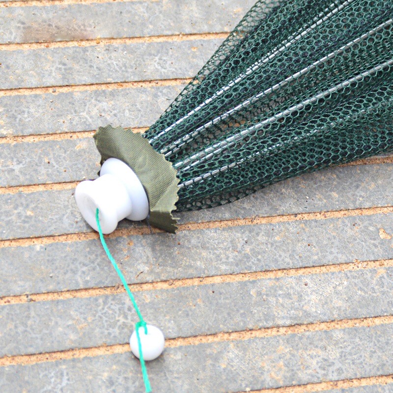 bubu/jaring perangkap ikan/Jaring Pancing Ikan Hexagonal 8 Hole Fishing Net Trap Cage