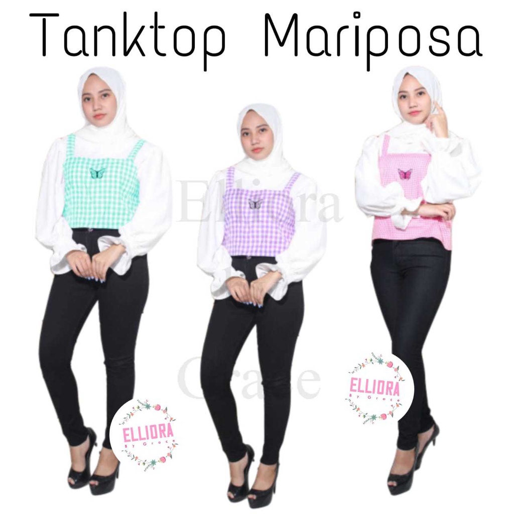 Tanktop Mariposa Kotak
