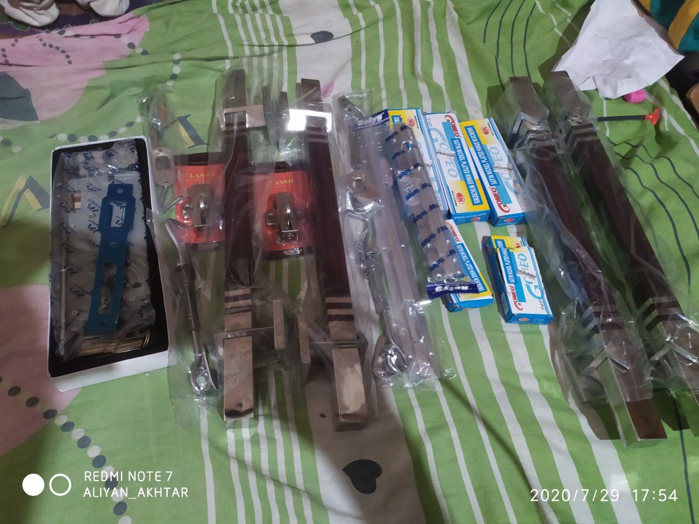 Grendel Pintu Rumah Minimalis 8 Inchi Grendel Kotak Nium Grendel Alumunium Alm 8,5 Inch 20 Cm 22 Cm