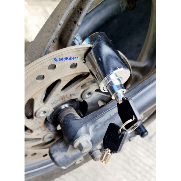 Kunci Gembok Motor Kunci Disk Disk motor Gembok Cakram Motor Kunci Cakram Motor Model Bulat Universal Semua Motor Honda Yamaha Suzuki Kawasaki Beat Vario Mio Nmax Pcx Aerox supra Revo vega jupiter mx