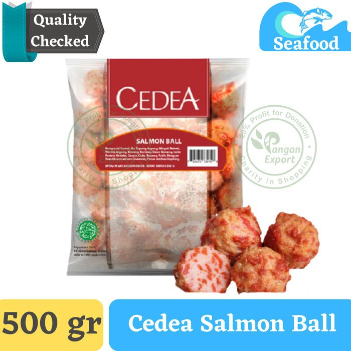 

CEDEA Salmon Ball , Bakso Salmon CEDEA