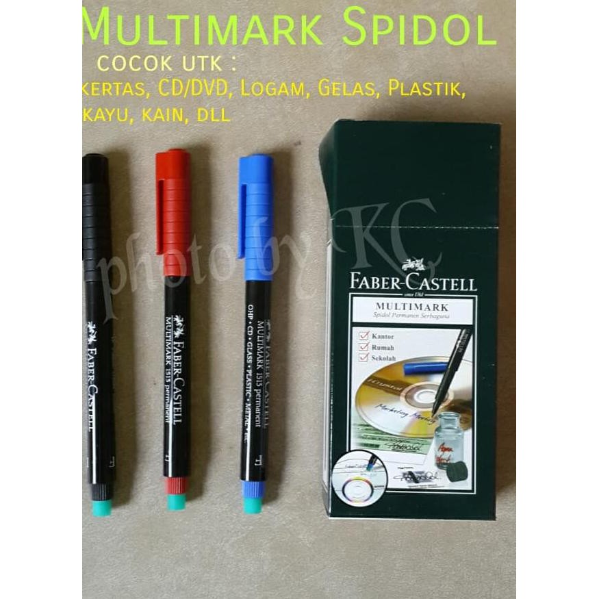 

(҂ ͡❛ ͜ʖ ͡❛)ᕤ ATK226FC (FINE) OPH Spidol Plastik Multimark Faber Permanent Marker