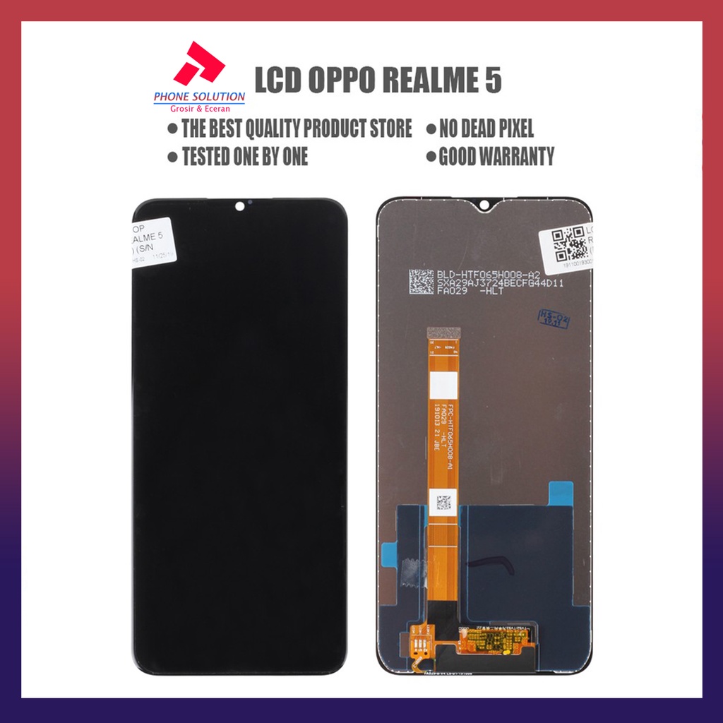 LCD Realme 5  LCD Oppo A9  LCD Oppo A5  Oppo A31 2020 Universal Fullset Touchscreen - Parts Kompatible Dengan Produk Oppo // Supplier LCD Realme 5 - Garansi 1 Bulan